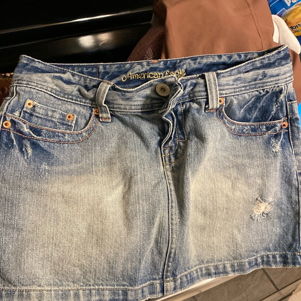 Y2K American Eagle Skirt